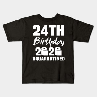 24th Birthday 2020 Quarantined Kids T-Shirt